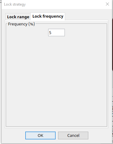MonkerSolver lock strategy frequency dialog