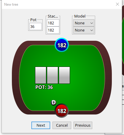 3bet pot flop tree configuration
